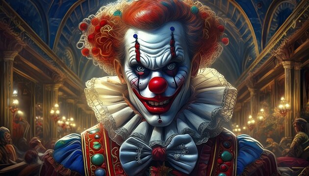 Payaso de la corte maldita.