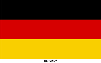 Obraz premium Flag of GERMANY, GERMANY national flag