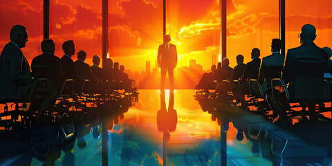 Leadership Development: A board member participating in a leadership development program, highlighting their commitment to continuous learning and professional growth