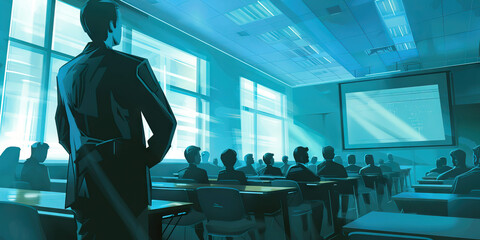 Leadership Development: A board member participating in a leadership development program, highlighting their commitment to continuous learning and professional growth