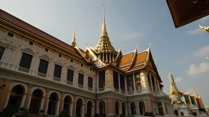 Fototapeta premium grand palace temple of thailand