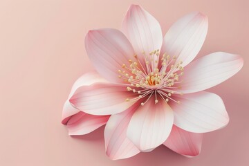 Naklejka premium flower background, cherry, watercolor - Ai. Beautiful simple AI generated image in 4K, unique.