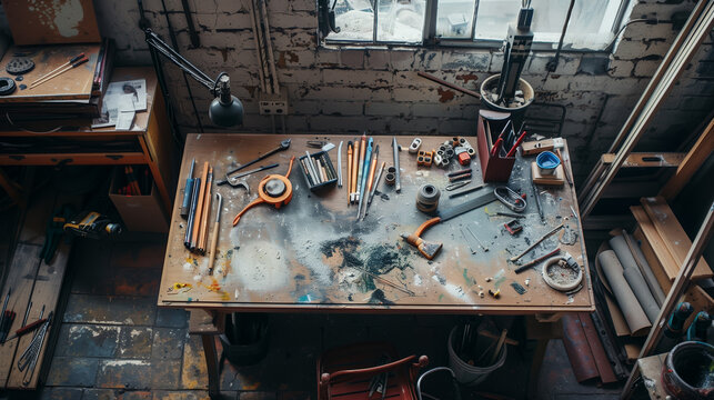 Artistic DIY Home Decor Project: Captivating Unfinished Creation