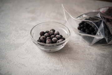 冷凍ブルーベリー