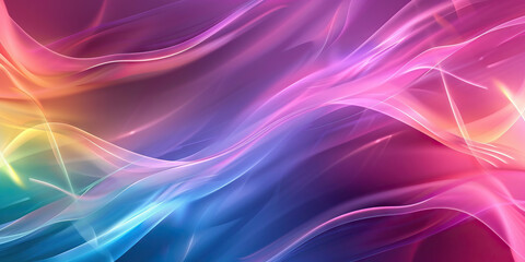 Obraz premium Gradient Groove: Smooth color gradients blending into each other, creating a soft and soothing background with a touch of modern style