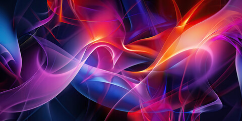 Abstract Adventure: Abstract shapes and lines in a free-form pattern, inspiring a sense of creativity and imagination