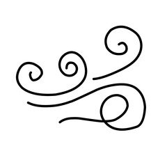 Swirl ornament stroke