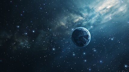 Obraz premium Outer space background