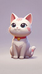 Icon cat 3d