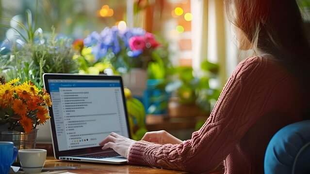 Marketing firm uses email campaigns to increase business engagement with effective strategies. Concept Email Campaigns, Business Engagement, Marketing Strategies