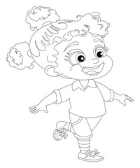 African America Coloring Book Page For All Ages