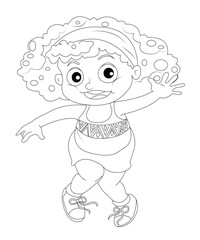 African America Coloring Book Page For All Ages