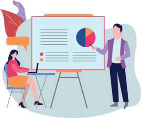 The girl is working on the laptop.