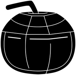 tropical illustration drink silhouette summer logo fruit icon leaf outline tree palm coconut nature holiday juice green coco water shape beach flower food for vector graphic background