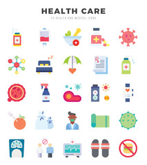HEALTH CARE Icon Bundle 25 Icons for Websites and Apps