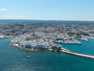 Fototapeta premium Aerial View - Monopoli, Italy
