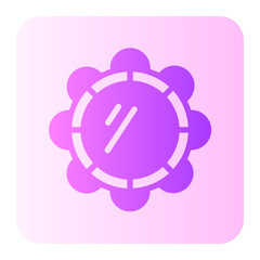 tambourine gradient icon