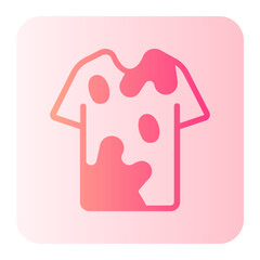 tshirt gradient icon