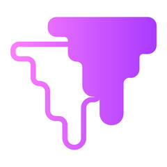 holi gradient icon