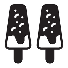 malai kulfi glyph icon