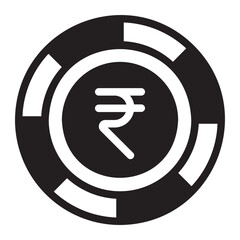 rupee glyph icon