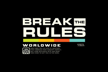 Modern streetwear graphic tee design typography aesthetic quotes style templates