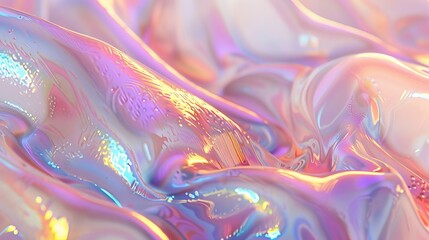 Obraz premium Abstract pastel gradient with a light, shiny texture and glowing