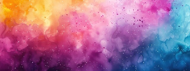 Watercolor different color splashes liquid wallpaper and background