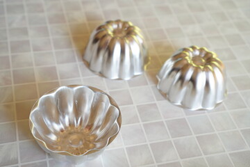 アルミでできたゼリー用アルミでできたゼリー用の可愛い型の可愛い型