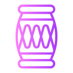 drum gradient icon
