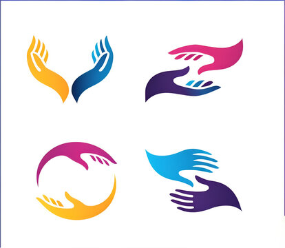 hand care logo design 