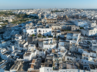 Fototapeta premium Ostuni Cathedral - Ostuni, Italy
