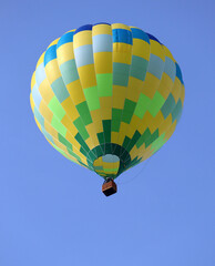 Hot air balloon in the sky