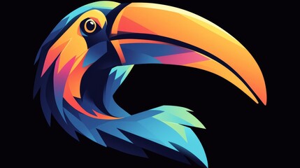The logo features a vibrant toucan bird