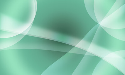 abstract green background with waves
