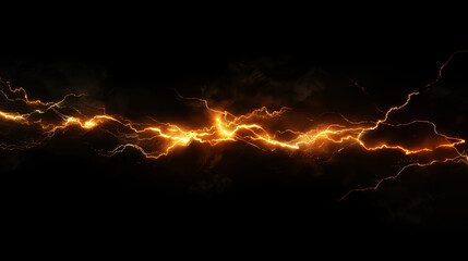 Lightning strike overlay texture black background
