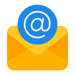 Mail flat icon