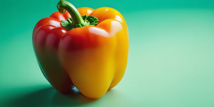 A ripe bell pepper16 x9