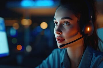 Dynamic Call Center Persona: Headset Heroine