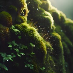 Fototapeta premium fern in the forest