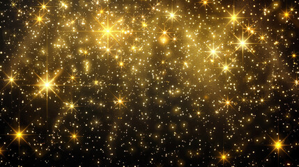 Twinkling stars overlay texture black background