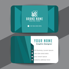Modern Business Card - Creative and Clean Business Card Template.