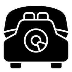 Broken Phone glyph icon