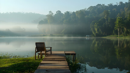 Naklejka premium Khao Kho, a famous place in Thailand