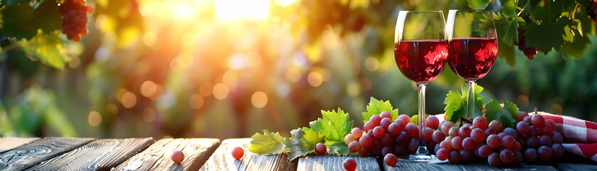 Picnic Wine Pairing: Casual and Enjoyable Experience Illustrated in High Resolution Image with...