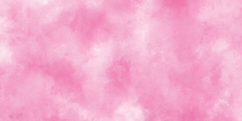 Soft Pink grunge watercolor texture with brush painted watercolor stains, Pink backgrounds watercolor vintage grunge texture, stained Light soft watercolor pink sky background, Pink rose tone texture.