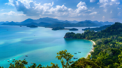 Khao sok, a famous place in Thailand.