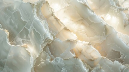 Smooth Polished Alabaster Stone Texture with Light Reflections Suitable for Design and Print Projects