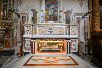Obraz premium Cathedral or Duomo of Santa Maria della Bruna - Matera, Italy