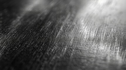 Polished Graphite Texture with Detail, Shiny Metallic Surface for Print Design, Posters, Cards, and Backgrounds